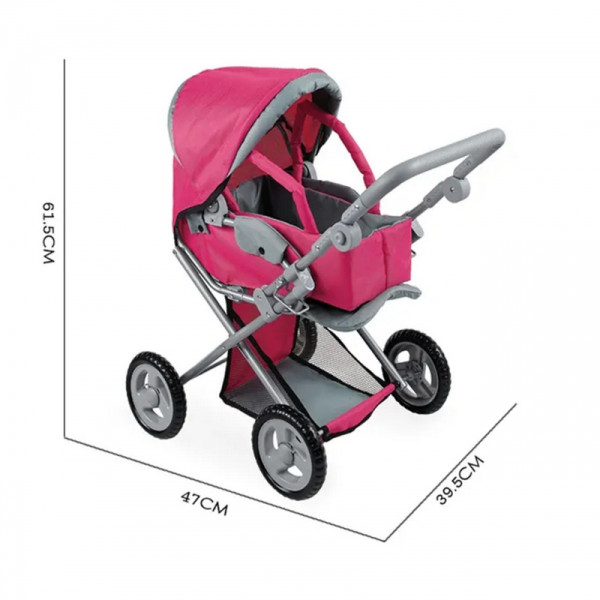 WOOPIE ROYAL vežimėlis lėlei