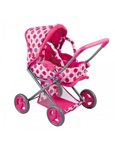 WOOPIE ROYAL Doll's Stroller Deep Stroller 3in1 kūdikių nešioklė