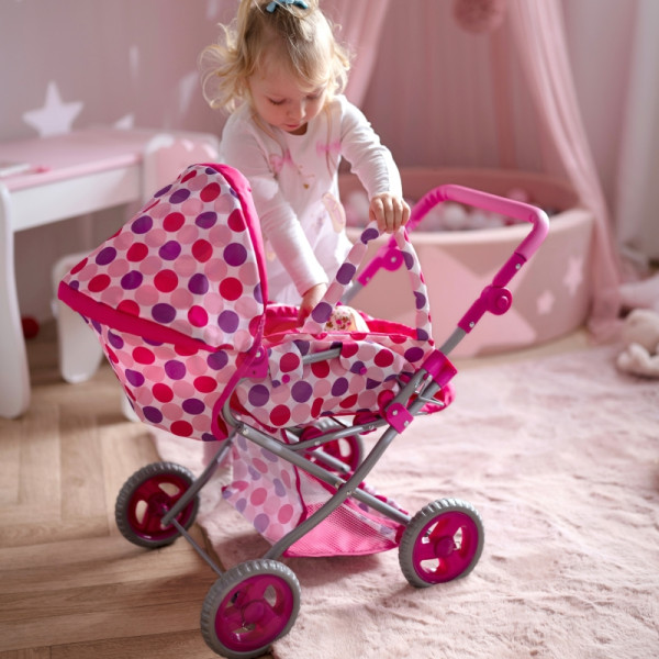 WOOPIE ROYAL Doll's Stroller Deep Stroller 3in1 kūdikių nešioklė WOOPIE ROYAL Doll's Stroller Deep Stroller 3in1 kūdikių nešioklė
