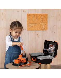 SMOBY Black & Decker įrankių dėklas + automobilio dalys 2