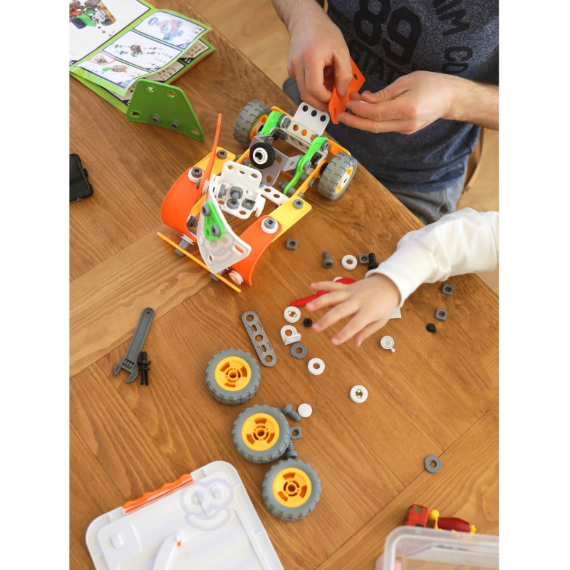 WOOPIE STEM konstruktoriaus rinkinys 163 vnt.