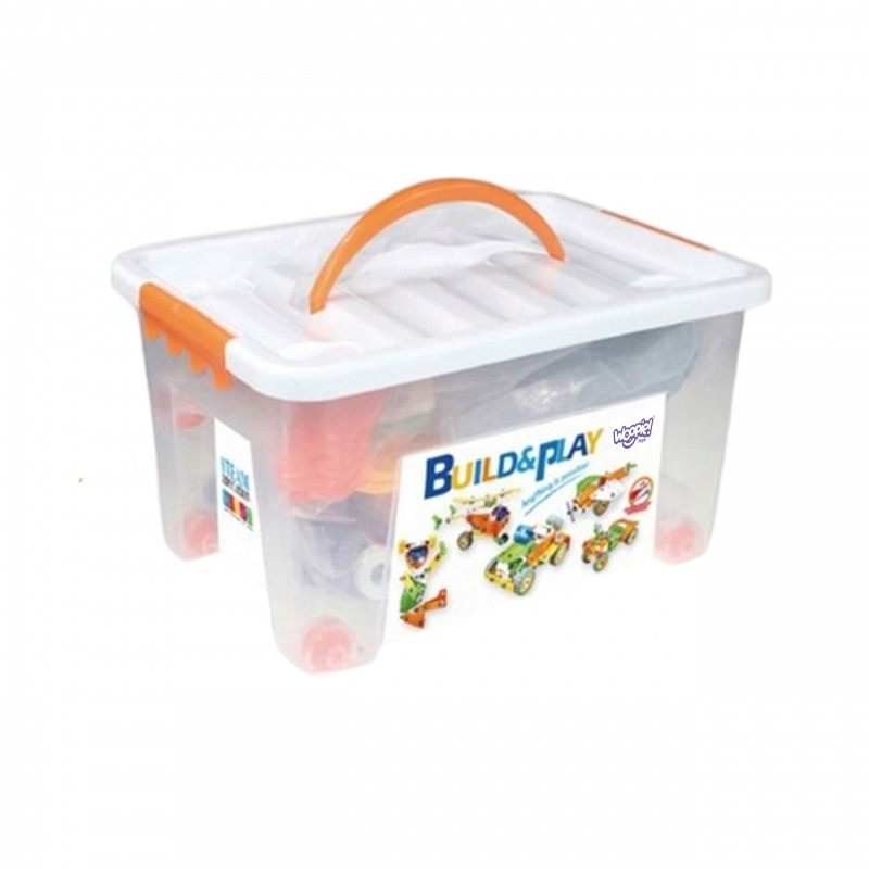WOOPIE Construction Bricks Set STEM Vehicles 163 pcs.