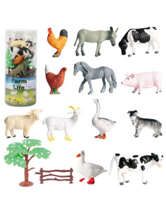 WOOPIE Zestaw Figurki Farma 17 el.
