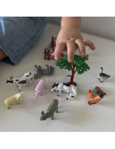 WOOPIE Zestaw Figurki Farma 17 el. 2