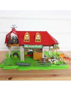 WOOPIE rinkinys Farm Tractors + Figures 42 vnt. 2
