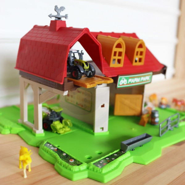 WOOPIE rinkinys Farm Tractors + Figures 42 vnt. WOOPIE rinkinys Farm Tractors + Figures 42 vnt.