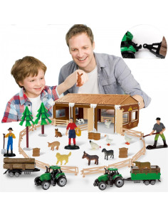 WOOPIE rinkinys Small Farmer XL ūkio figūrėlės