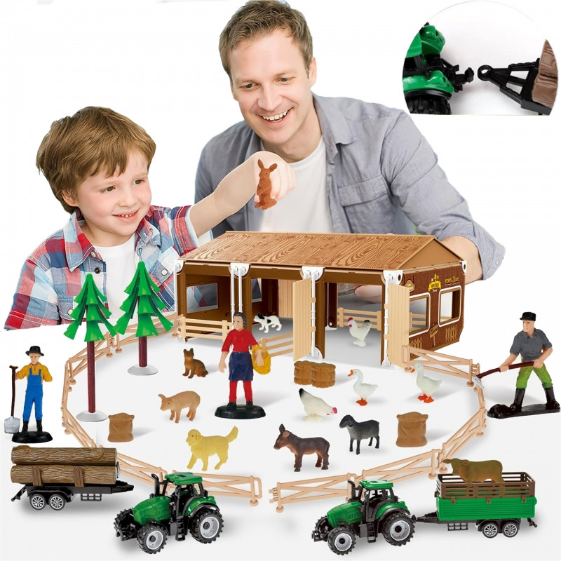 WOOPIE rinkinys Small Farmer XL ūkio figūrėlės