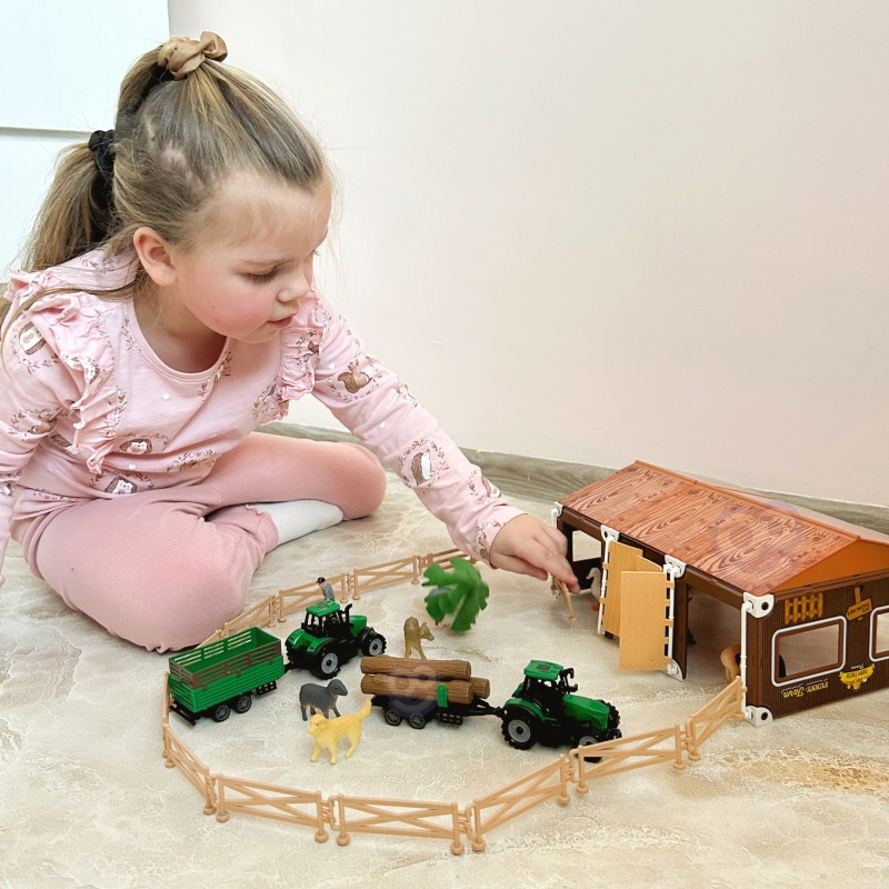 WOOPIE rinkinys Small Farmer XL ūkio figūrėlės