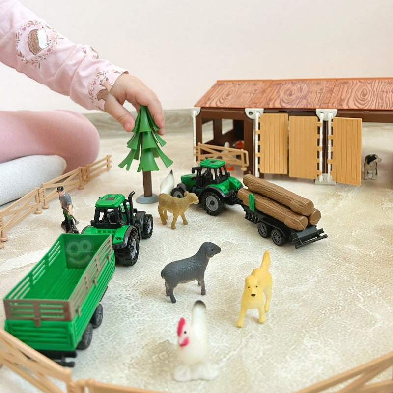 WOOPIE rinkinys Small Farmer XL ūkio figūrėlės