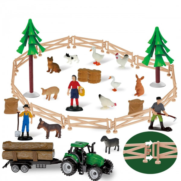 WOOPIE rinkinys Small Farmer XL ūkio figūrėlės WOOPIE rinkinys Small Farmer XL ūkio figūrėlės