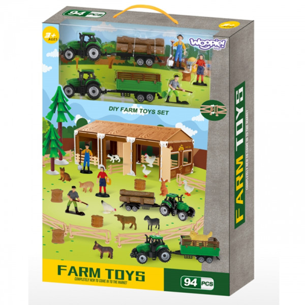 WOOPIE rinkinys Small Farmer XL ūkio figūrėlės WOOPIE rinkinys Small Farmer XL ūkio figūrėlės
