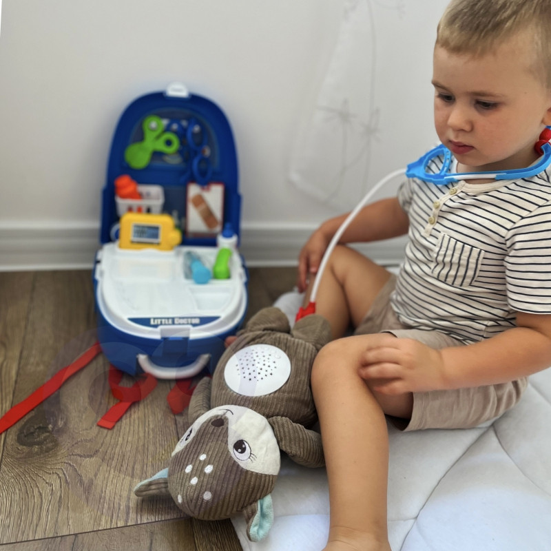 WOOPIE Little Doctor rinkinys kuprinėje 18 vnt.