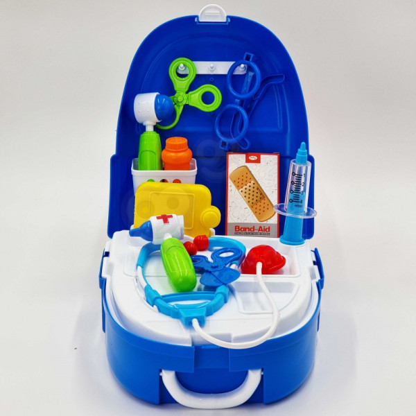 WOOPIE Little Doctor rinkinys kuprinėje 18 vnt. WOOPIE Little Doctor rinkinys kuprinėje 18 vnt.