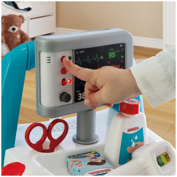 SMOBY elektroninis medicininis vežimėlis 16 priedai SMOBY elektroninis medicininis vežimėlis 16 priedai