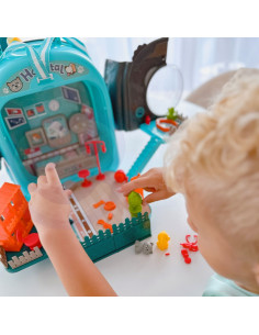 WOOPIE Little Vet Set 3in1 namas kuprinėje šunyje 2