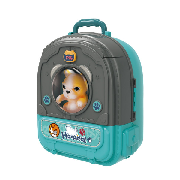WOOPIE Little Vet Set 3in1 namas kuprinėje šunyje WOOPIE Little Vet Set 3in1 namas kuprinėje šunyje