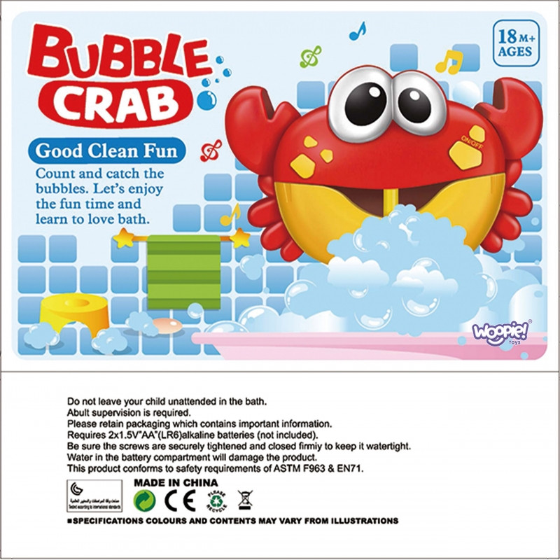 Игрушка для ванны WOOPIE BABY с пеной и мелодией