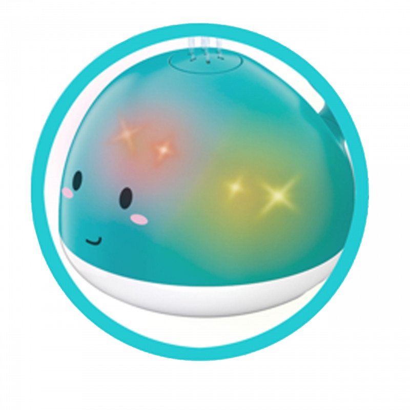 WOOPIE Whale Fountain Bath Toy - Blue