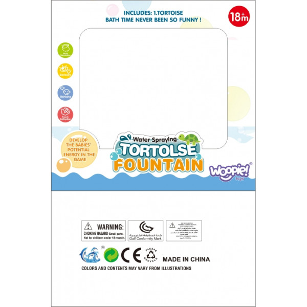 WOOPIE BABY vonios žaislas Turtle Mini dušo fontanas WOOPIE BABY vonios žaislas Turtle Mini dušo fontanas