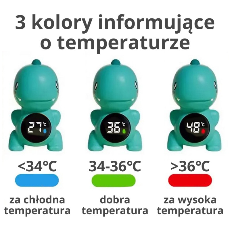 WOOPIE BABY vandens temperatūros termometras mėlynas