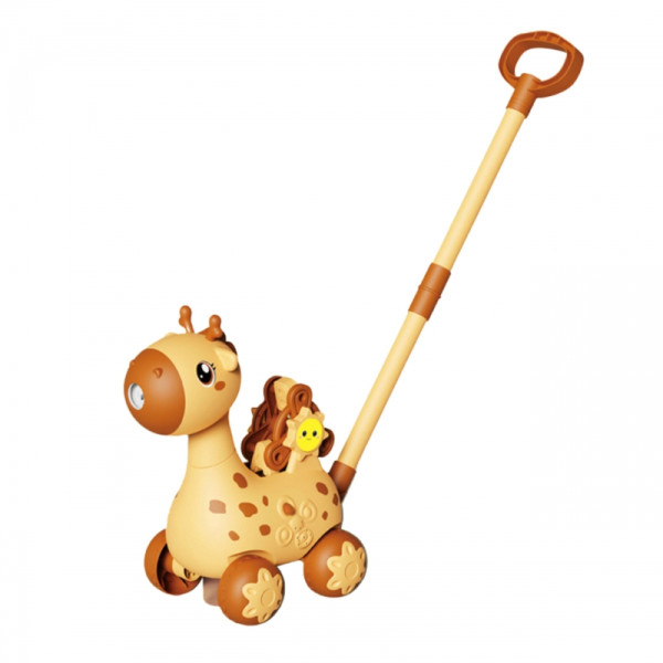 WOOPIE Pusher Giraffe 2in1 muilo burbulų mašina vaikams