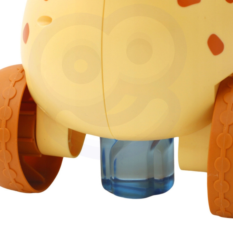 WOOPIE Pusher Giraffe 2in1 muilo burbulų mašina vaikams