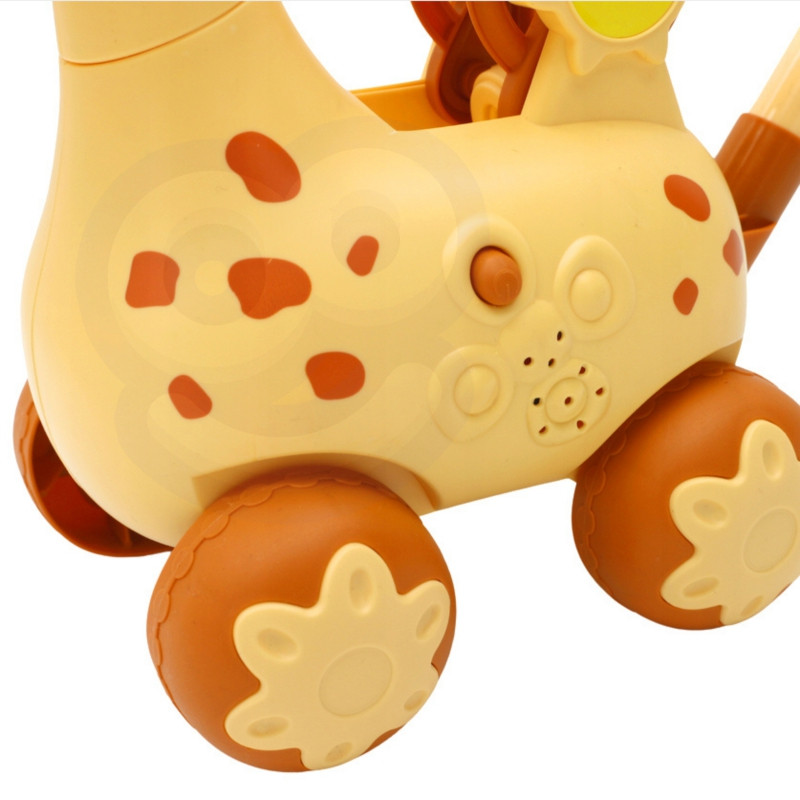 WOOPIE Pusher Giraffe 2in1 muilo burbulų mašina vaikams