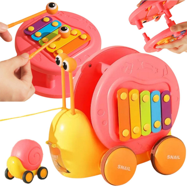 WOOPIE traukiančios sraigės 4in1 cimbolų sensorinių žvaigždučių paleidimo įrenginys + mažas automobilis WOOPIE traukiančios sraigės 4in1 cimbolų sensorinių žvaigždučių paleidimo įrenginys + mažas automobilis