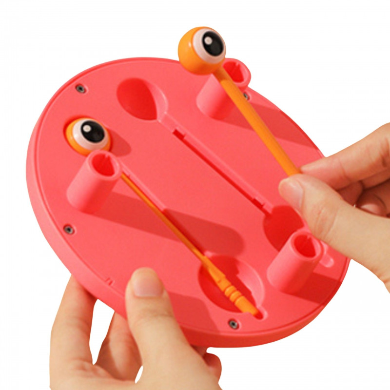 WOOPIE 4-in-1 Pull-Along Snail, Cymbals, Sensory Gears, Launcher + Small Car