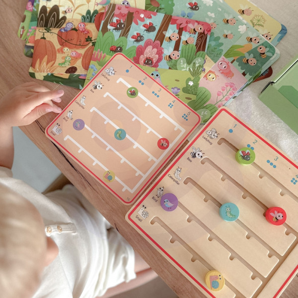 TOOKY TOY Деревянная игра для обучения счёту животных