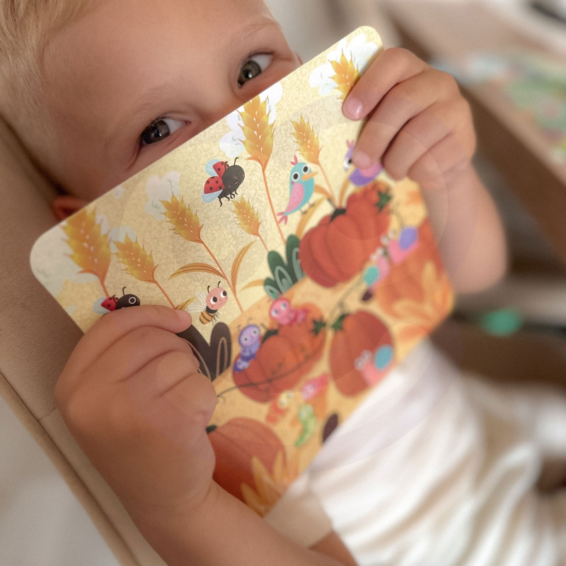 TOOKY TOY Деревянная игра для обучения счёту животных