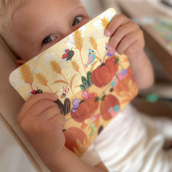 TOOKY TOY Деревянная игра для обучения счёту животных