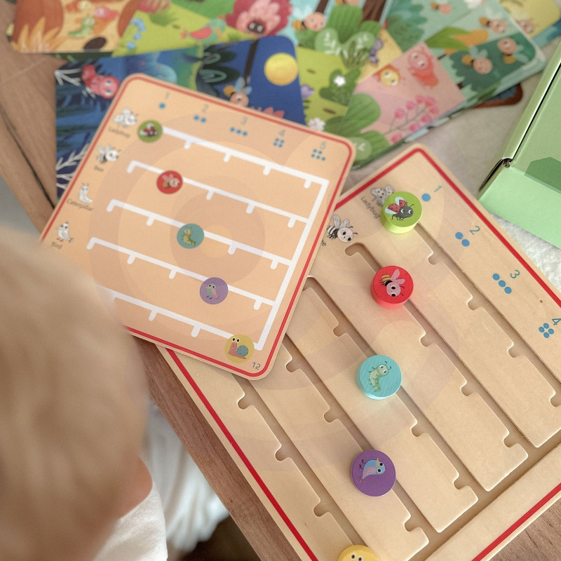 TOOKY TOY Деревянная игра для обучения счёту животных