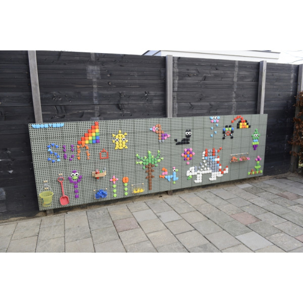 Набор MASTERKIDZ из 64 геометрических колышков для STEM-досок