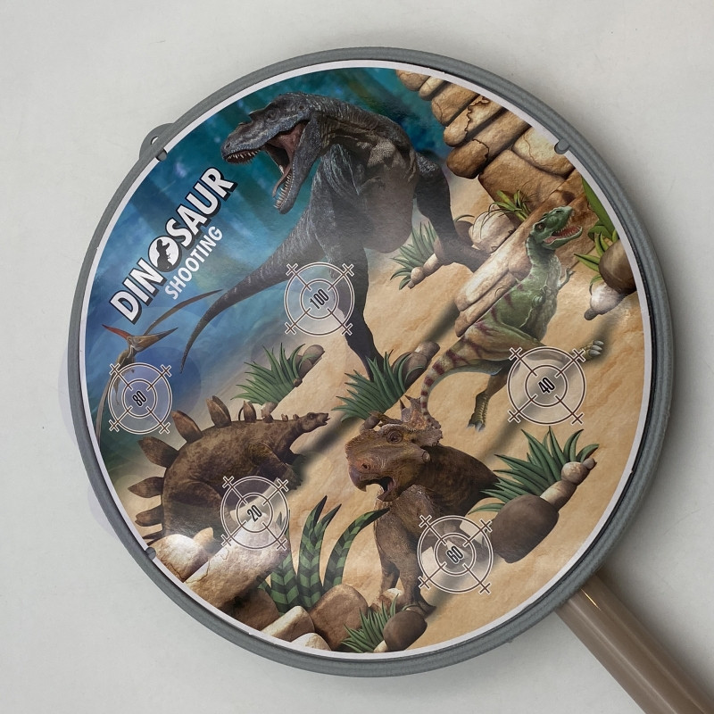WOOPIE Little Archer Set Dinozaurų lanko strėlių skydas 32 vnt.