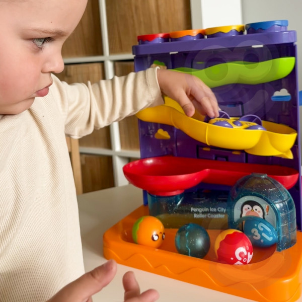 WOOPIE BABY Tor Kulkowy Kulodrom 3w1 Wbijak z Młoteczkiem Zjeżdżalnia dla Samochodzików WOOPIE BABY Tor Kulkowy Kulodrom 3w1 Wbijak z Młoteczkiem Zjeżdżalnia dla Samochodzików