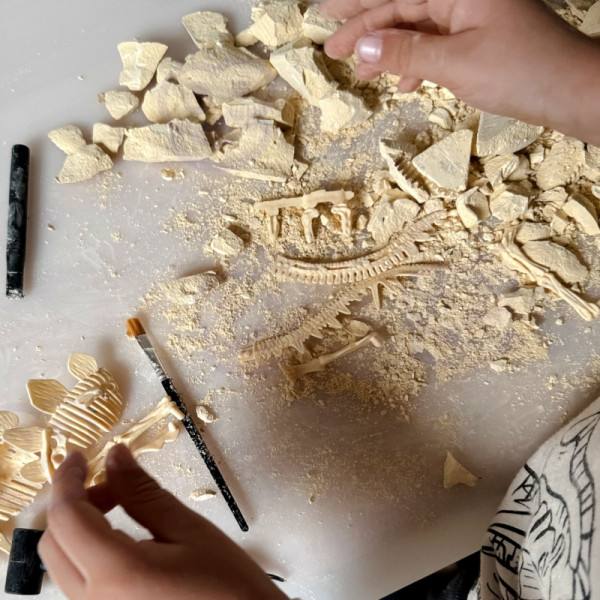 WOOPIE kūrybinis žaislas Dinozaurų skeleto archeologiniai kasinėjimai WOOPIE kūrybinis žaislas Dinozaurų skeleto archeologiniai kasinėjimai