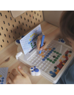 WOOPIE magnetinė lenta vaikams Montessori MagPad triušis 2