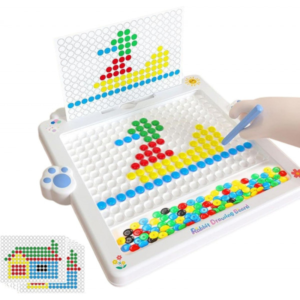 WOOPIE magnetinė lenta vaikams Montessori MagPad triušis