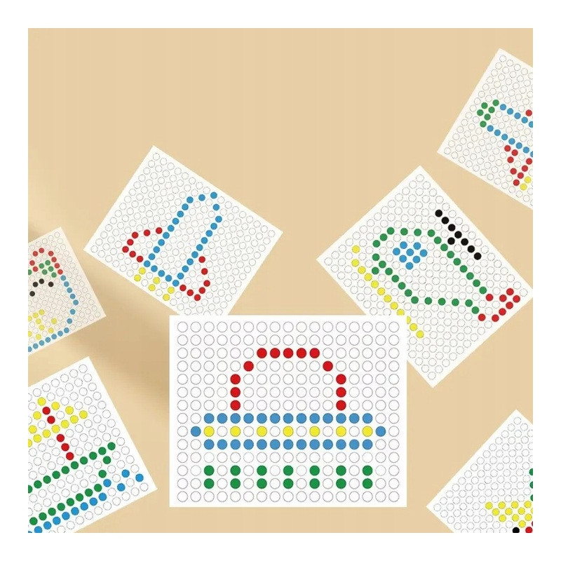 Магнитная доска WOOPIE для детей Монтессори MagPad динозавр