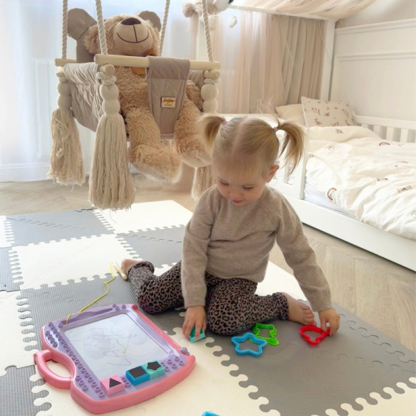 WOOPIE žymeklis magnetinė lenta spalvinga + antspaudai + raštai