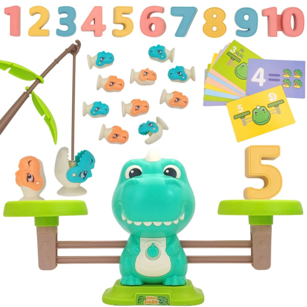 WOOPIE Balance Scale Настольная игра "Рыбалка" "Рыба-динозавр" "Наука" "Счёты"