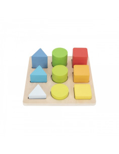 TOOKY TOY mokomoji dėlionė geometrinės figūros 2