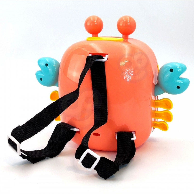 WOOPIE Интерактивный сейф-рюкзак для кассового аппарата с клавиатурой и монетами 4-в-1