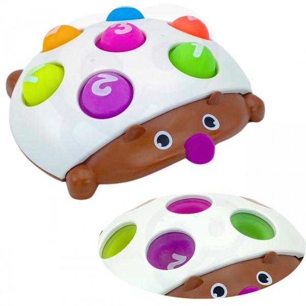WOOPIE ežiukas Pop-it numeriai Fidget žaislai WOOPIE ežiukas Pop-it numeriai Fidget žaislai