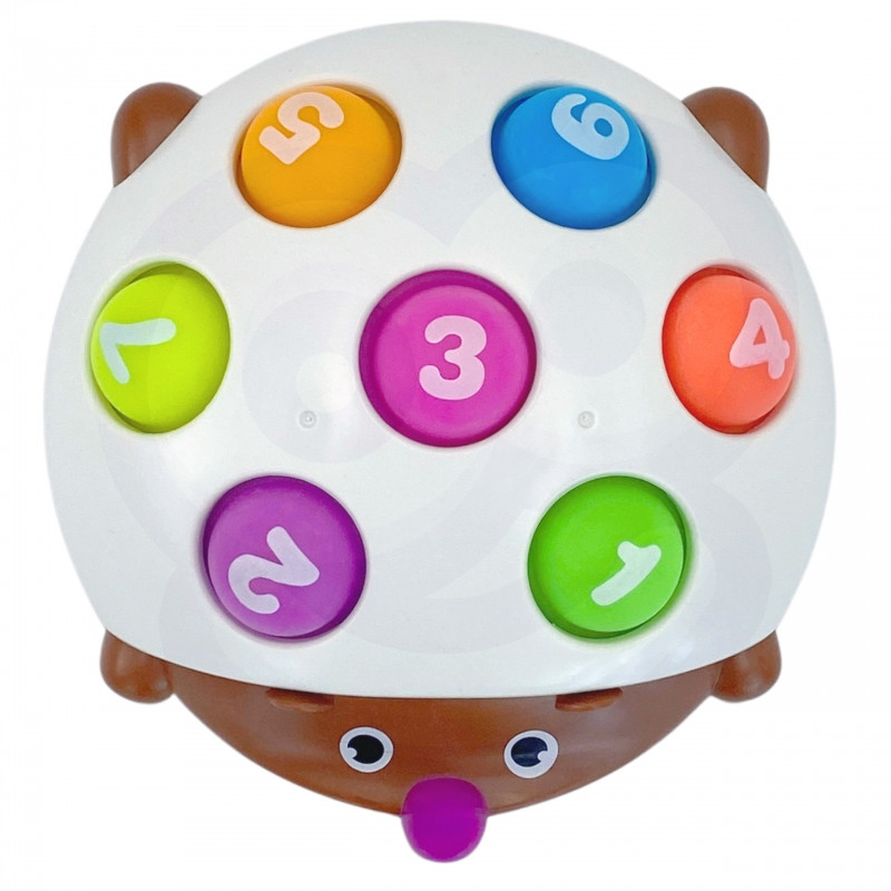 WOOPIE ežiukas Pop-it numeriai Fidget žaislai