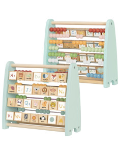 TOOKY TOY Abacus dvipusė abėcėlės nuotraukos
