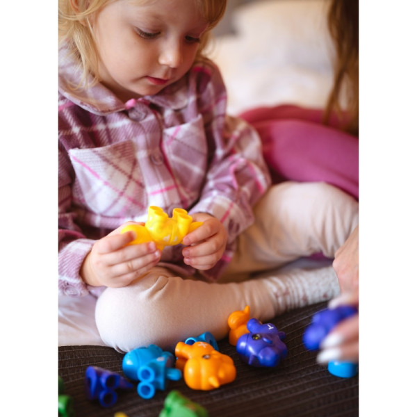 WOOPIE rinkinys Montessori spalvų vienaragio figūrėlių "Match Numbers" lankstymui 13 vnt. WOOPIE rinkinys Montessori spalvų vienaragio figūrėlių "Match Numbers" lankstymui 13 vnt.
