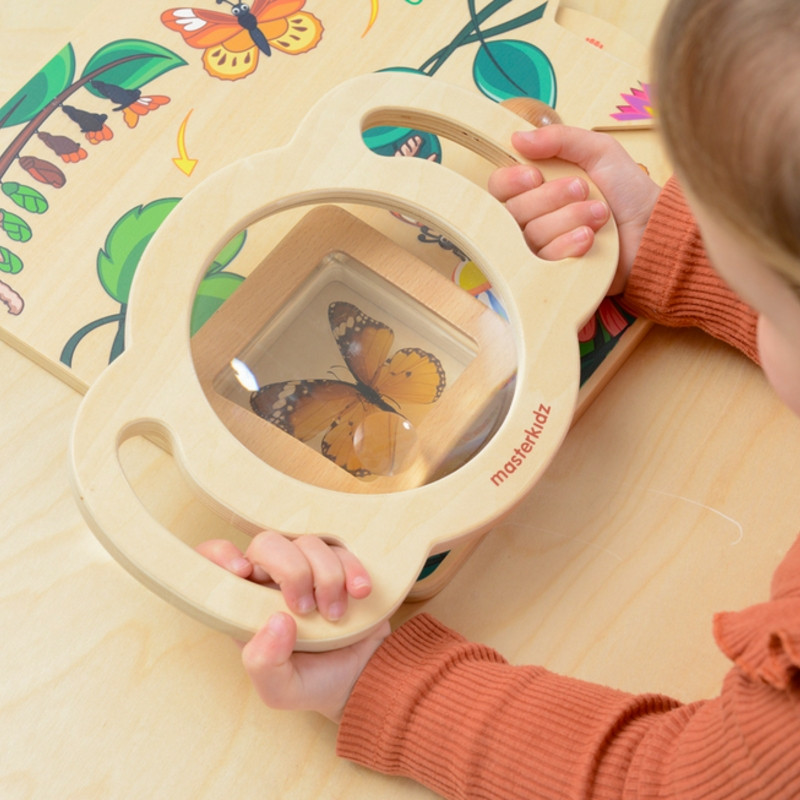 MASTERKIDZ Большая деревянная лупа Discovery